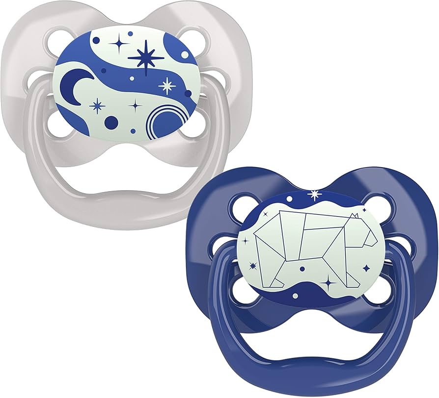 Dr.Browns PA22003 Glow in the dark silicone pacifier 6-12m.