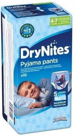 dry nites huggies dla chłopca 7 lat opinie