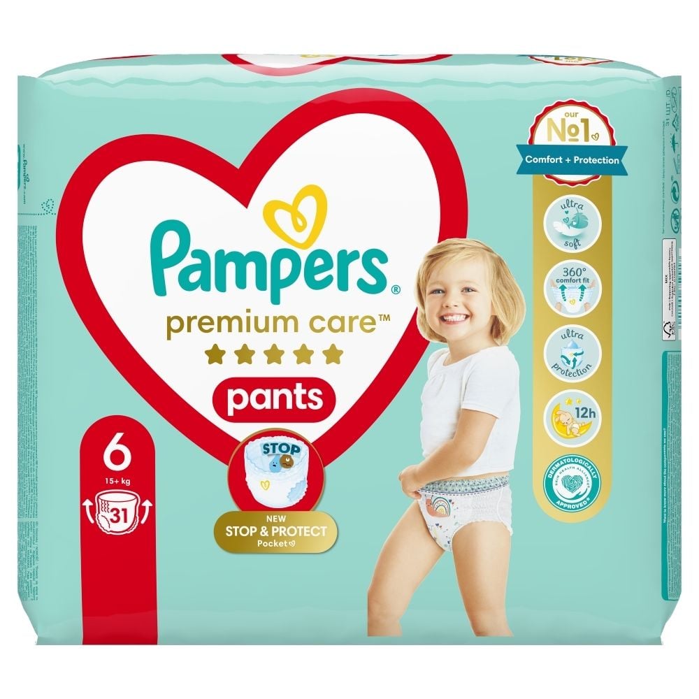 drynites czy pampers 6