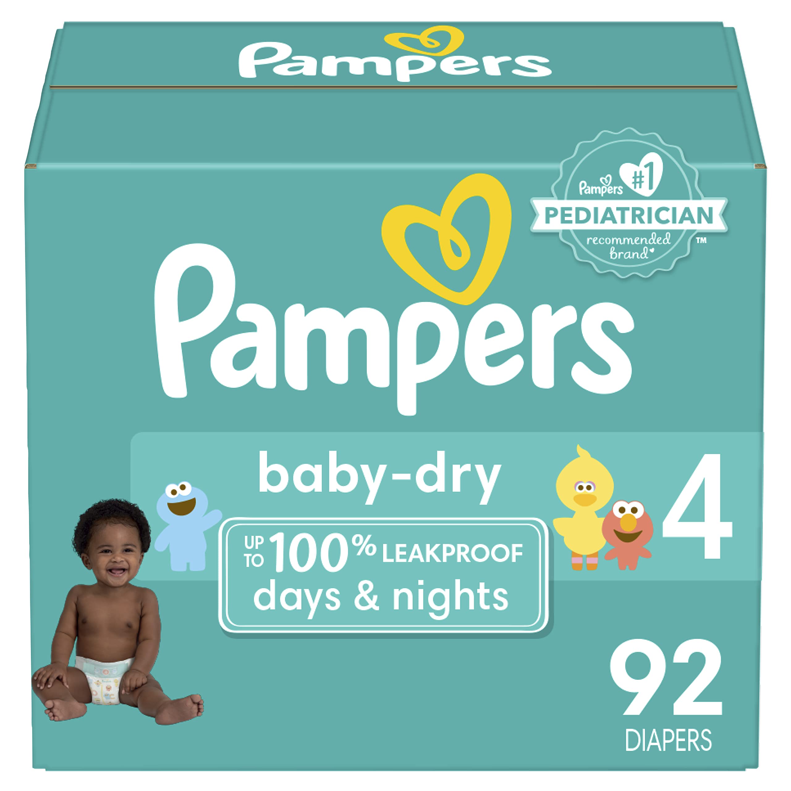 duzy karton pampersow pampers 4