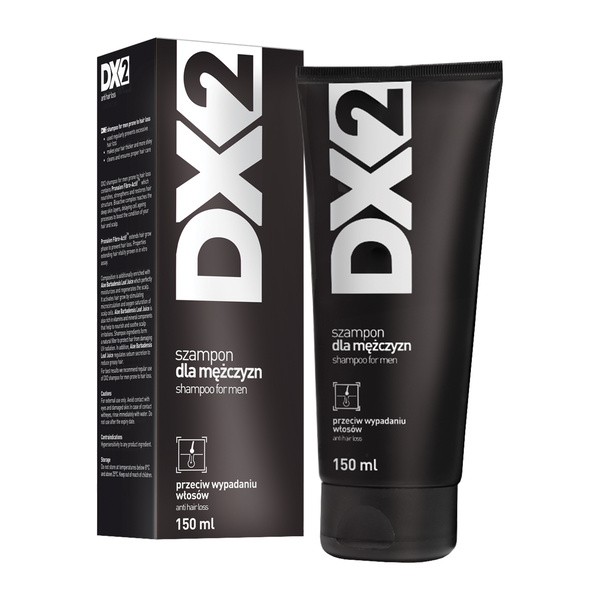 dx2 szampon przeciwłupieżowy i przeciw wypadaniu włosów dla mężczyzn 150ml