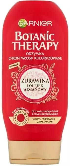 dżywka do włosów żurawina i olejek arganowy