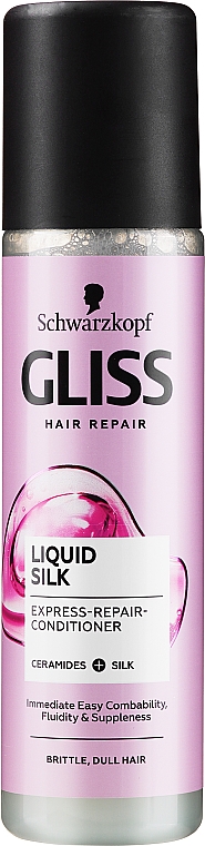 gliss kur liquid silk szampon do włosów łamliwych i matowych