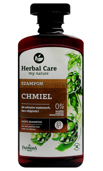 farmona herbal szampon chmiel do włosów matowych