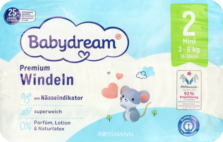 baby dream 2 pieluchy