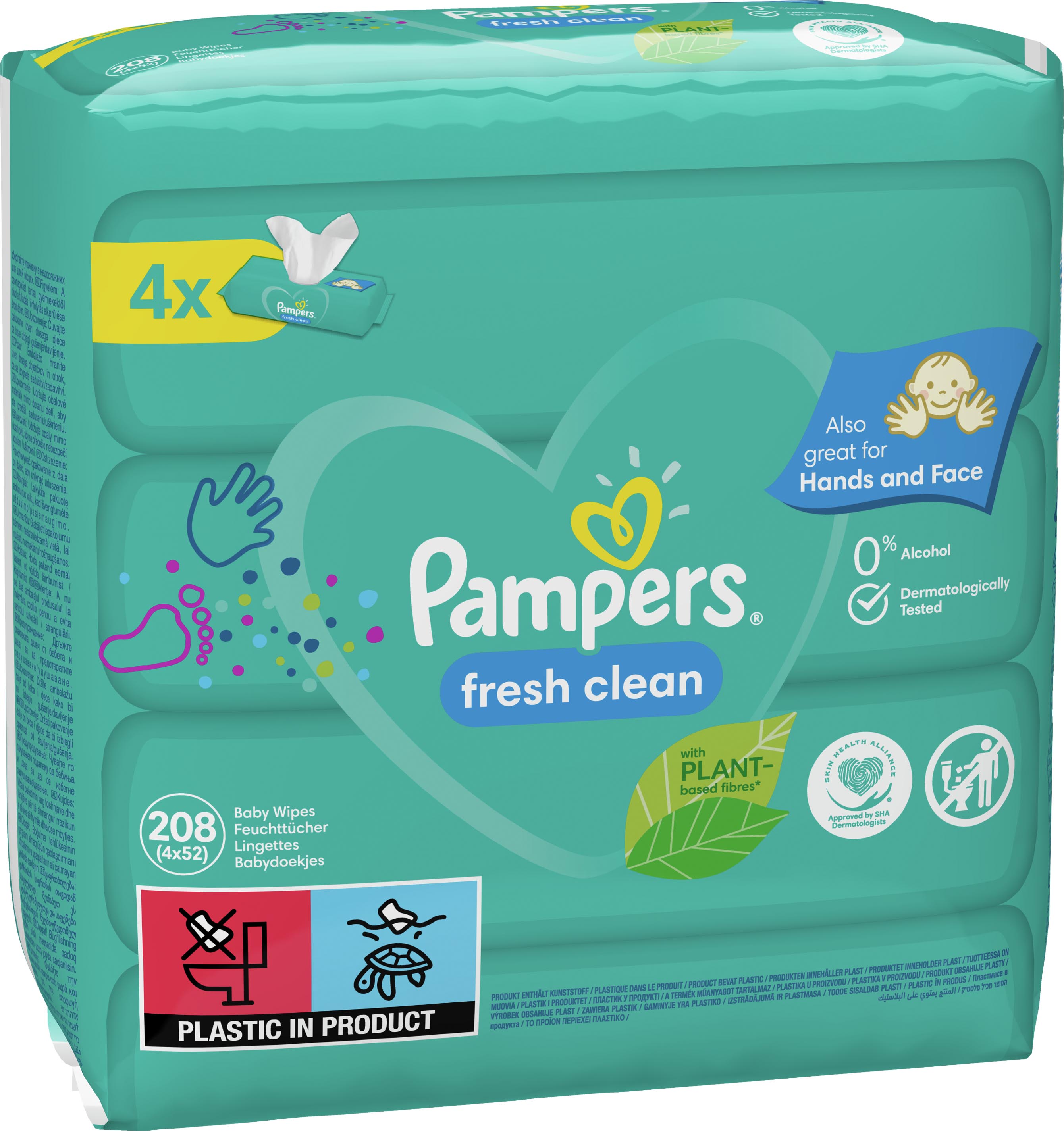 chusteczki pampers simply clean opinie