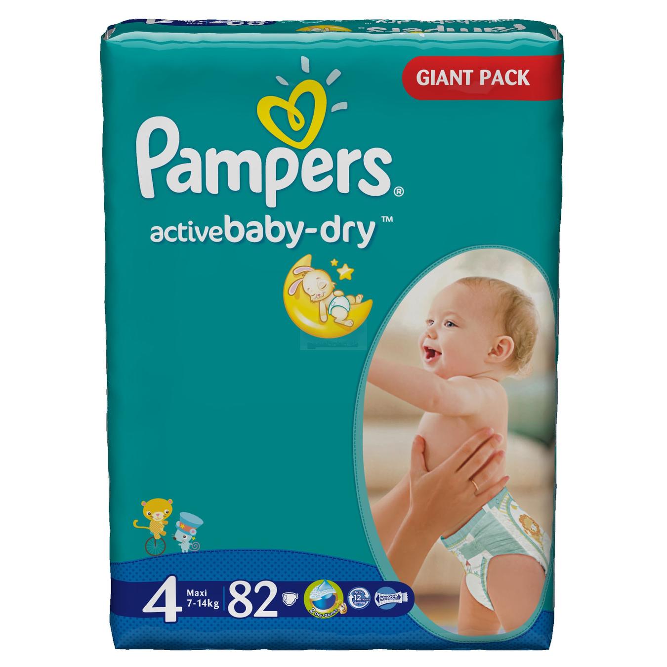 pampers active baby maxi pack 4