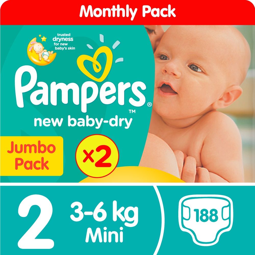 pampers giant box size 2