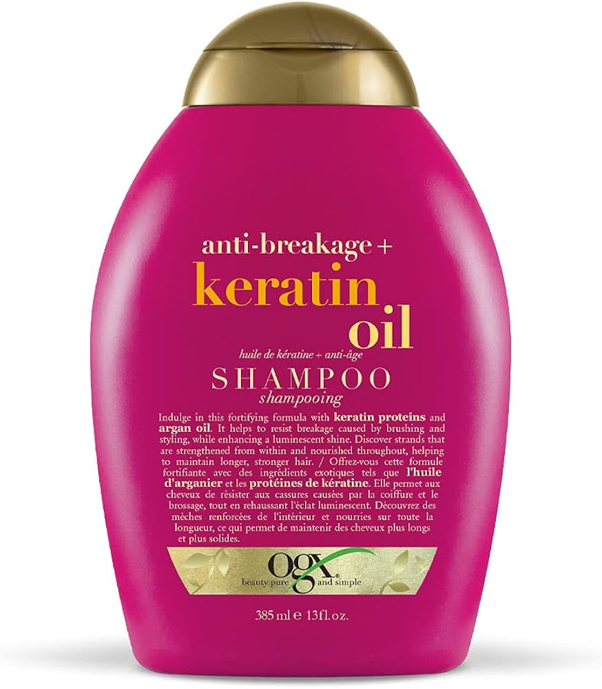 organix ogx wygładzający szampon z keratyną brazilian keratin therapy