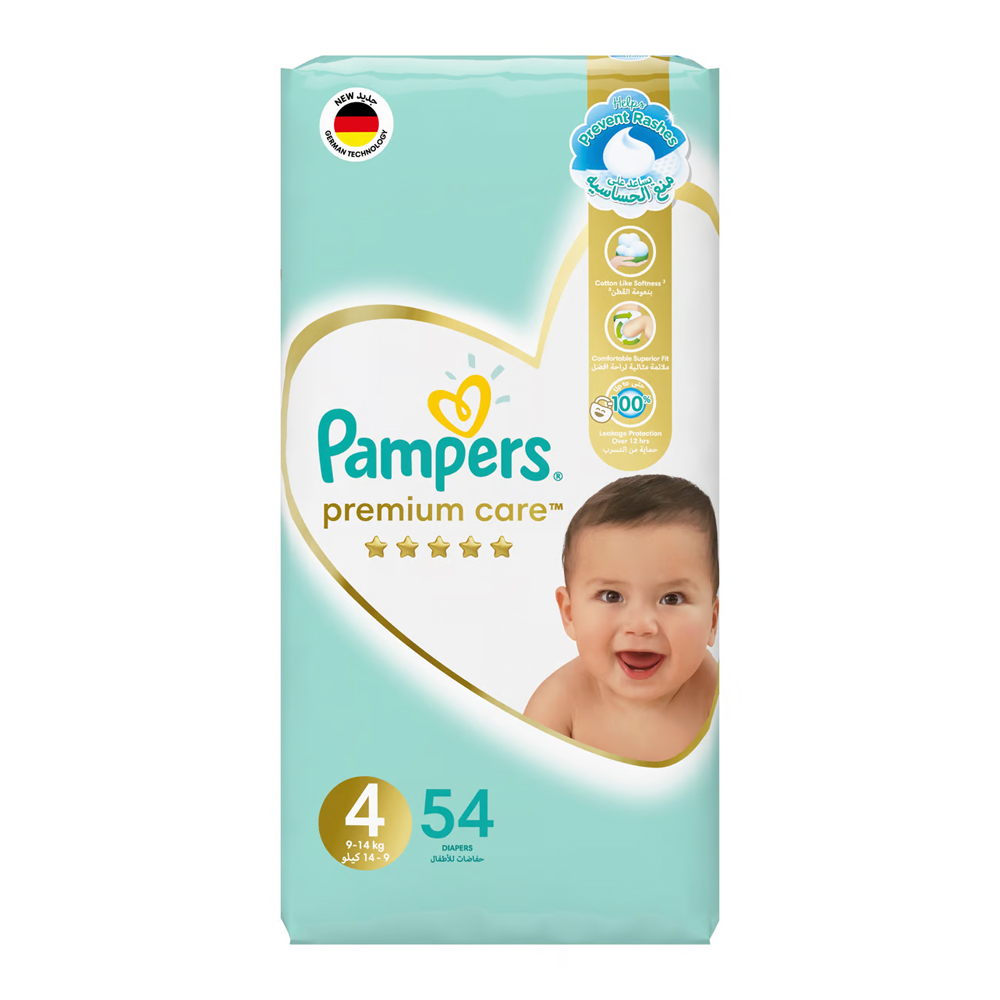 pampers pmium care 4