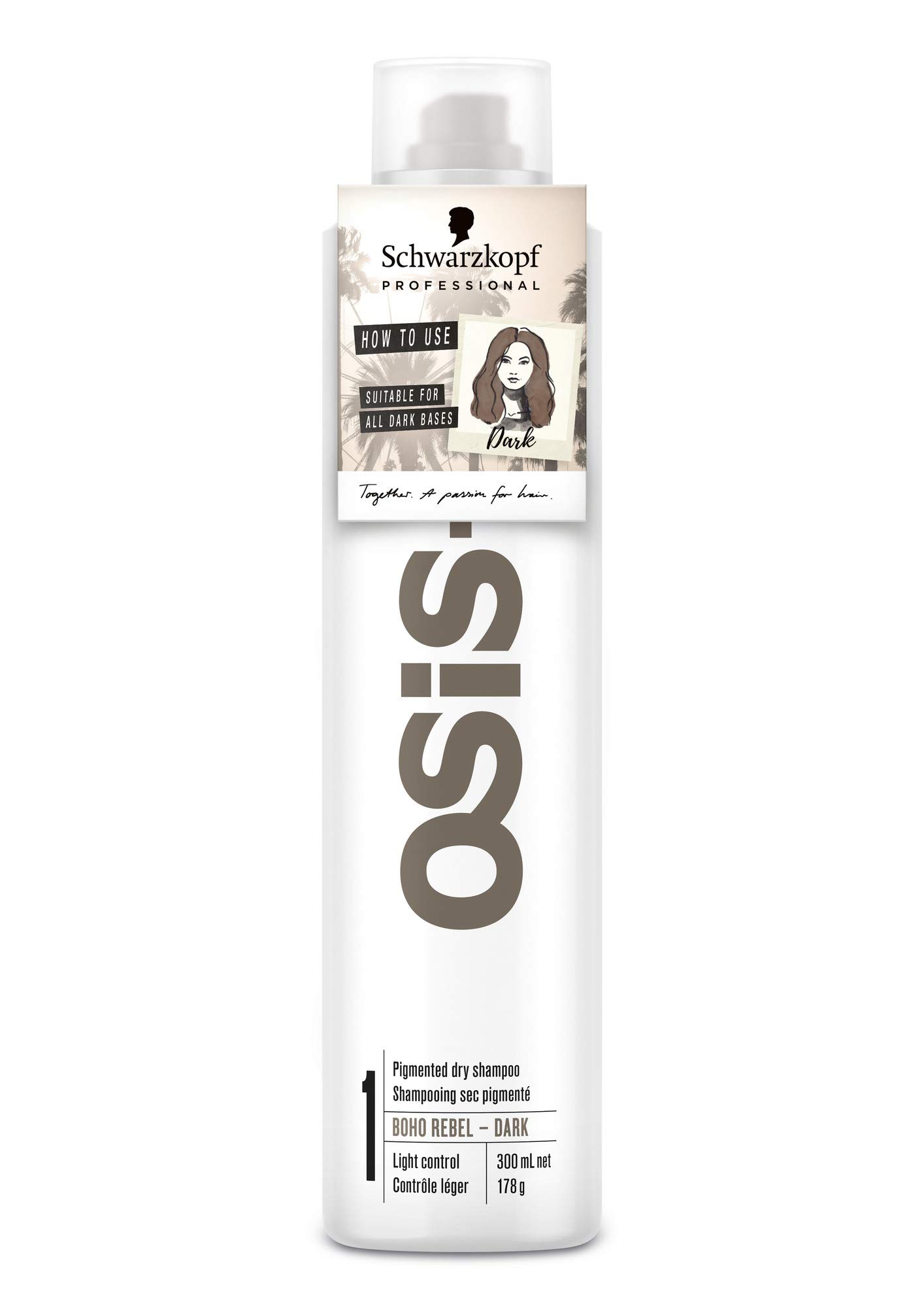 schwarzkopf professional osis+ boho rebel suchy szampon