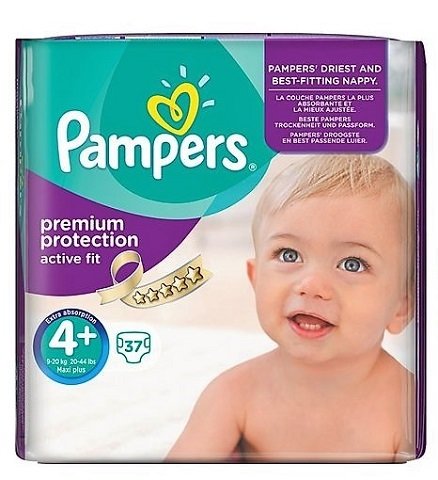 pampers premium protection active fit size 4