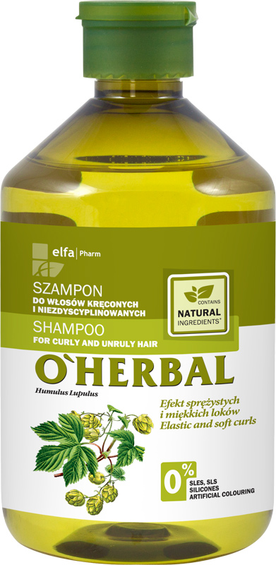 oherbal włosów kręconych szampon do