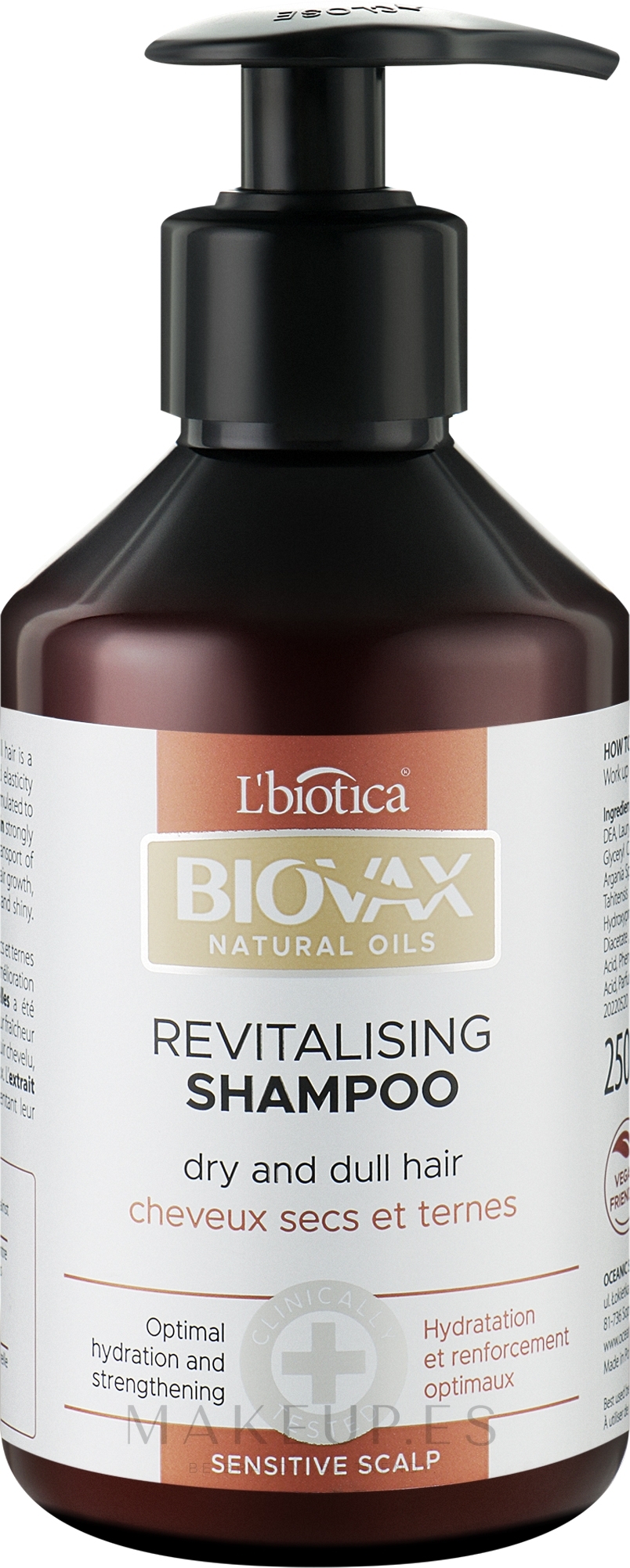 biovax szampon argan makadamia kokos 400 ml