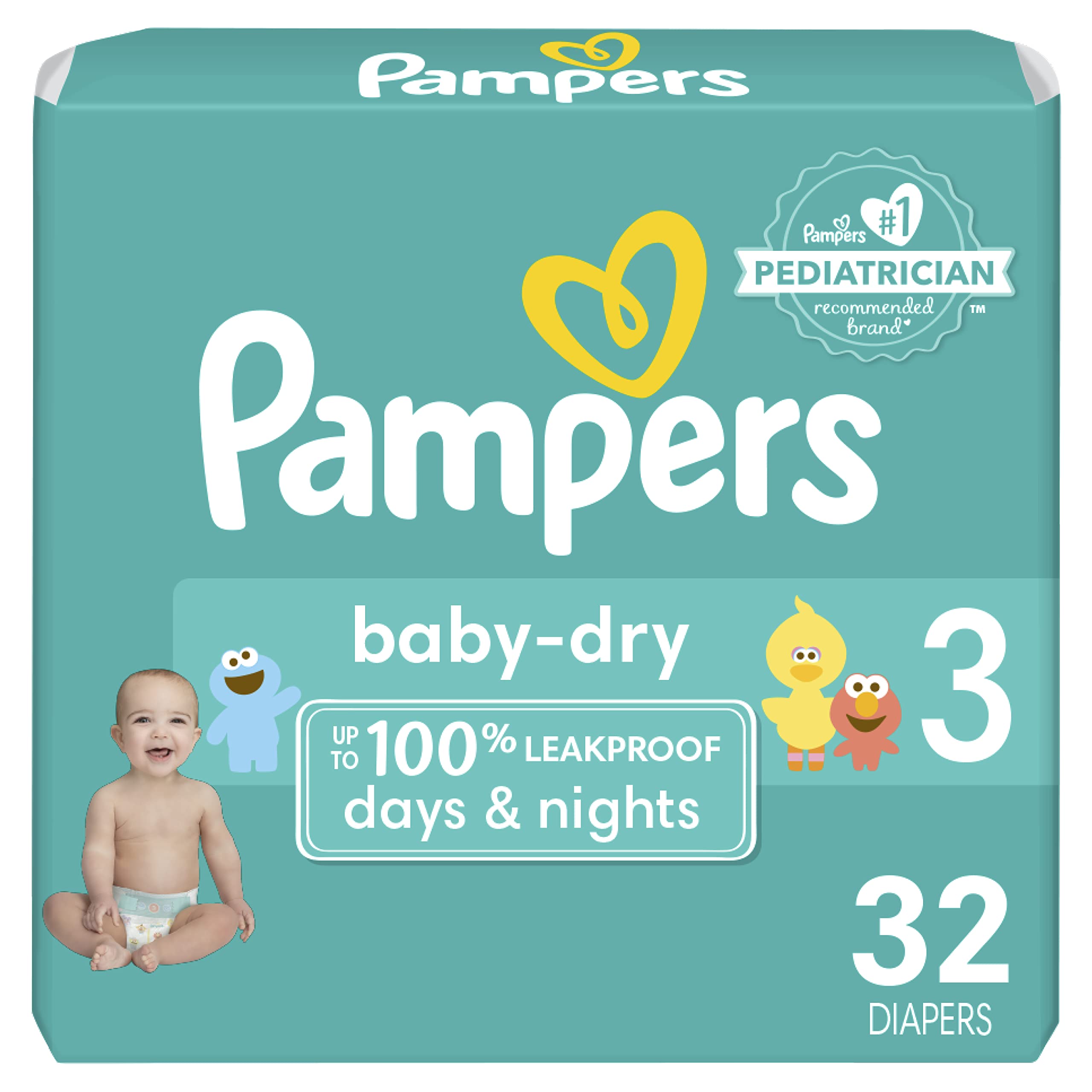 pampers.new dry 3 giant