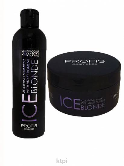 profis ice blonde szampon maska i spray allegro