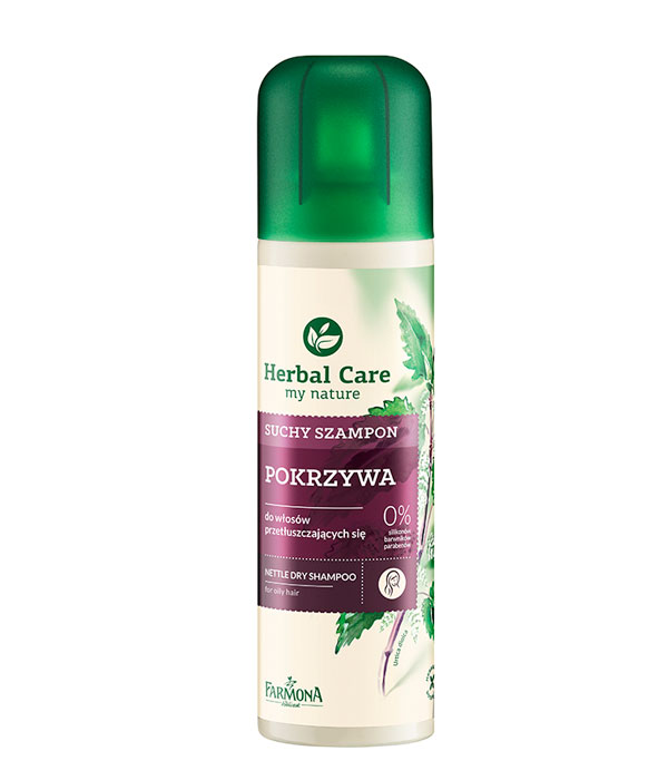 herbal care suchy szampon 2w1 piwonia 180ml