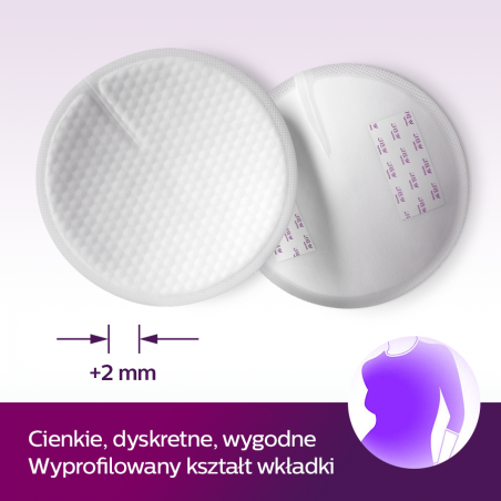 Philips Avent SCF254/13 Jednorazowe wkładki laktacyjne