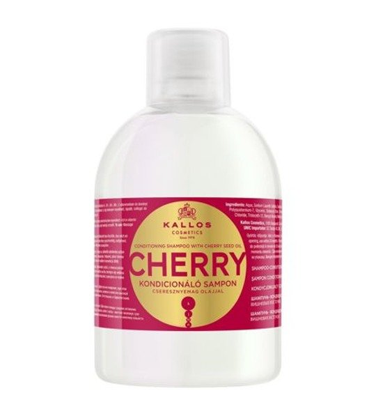 kallos cherry kondycjonujący szampon do włosów 1000ml