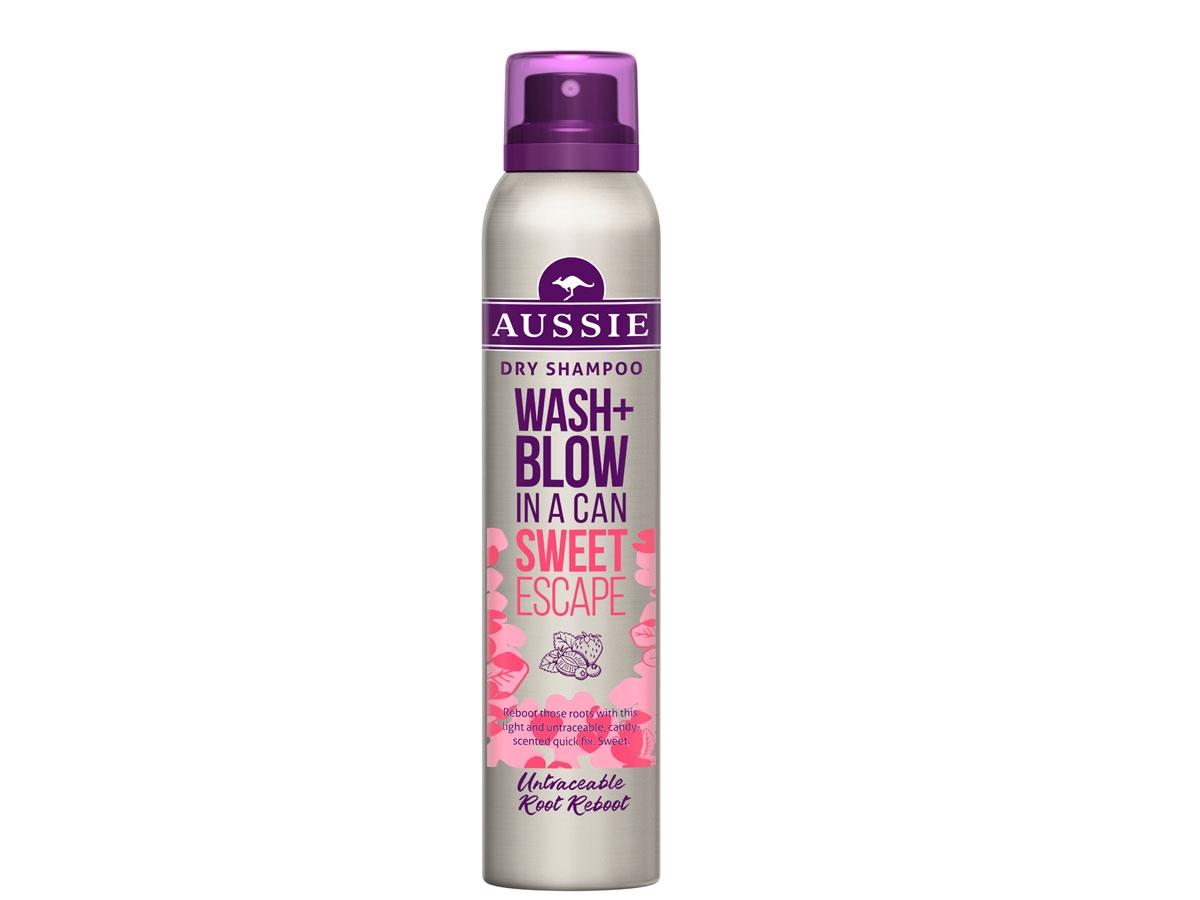 suchy szampon aussie flowe power rossmann