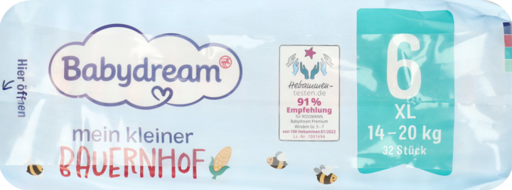 rossmann pieluchy babydream 6