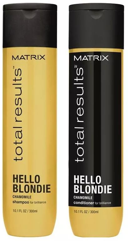 matrix total results hello blondie odżywka ochronna do włosów blond