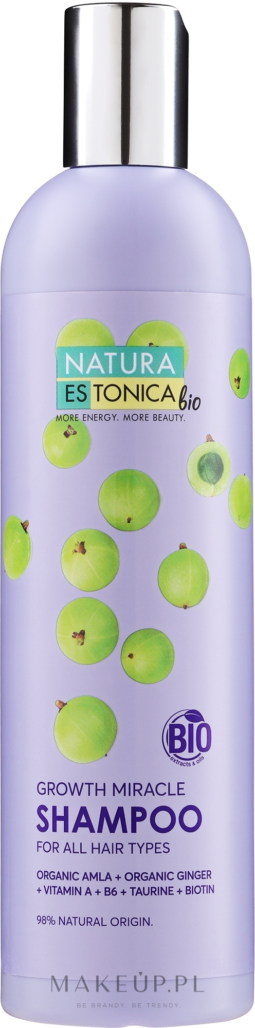 natura estonica bio hair growth miracle szampon do włosów