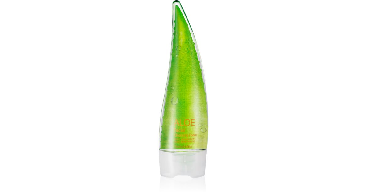 holika holika aloe żel pianka do mycia twarzy