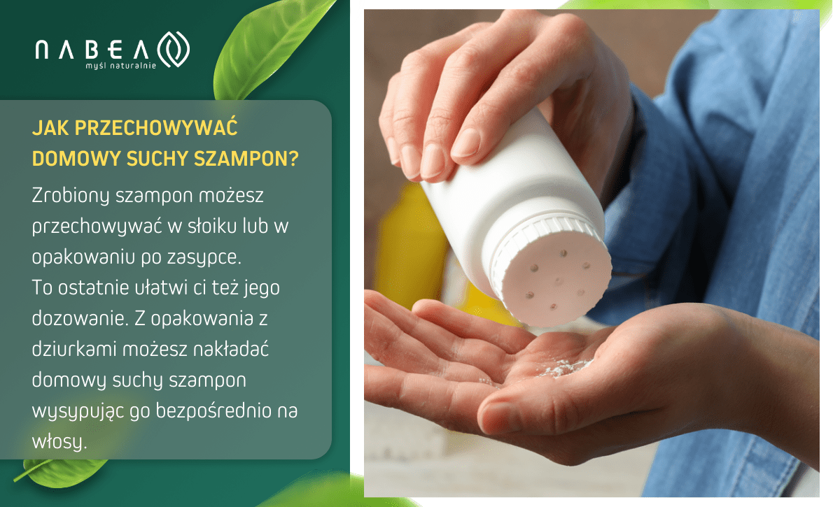 suchy szampon w sprayu diy