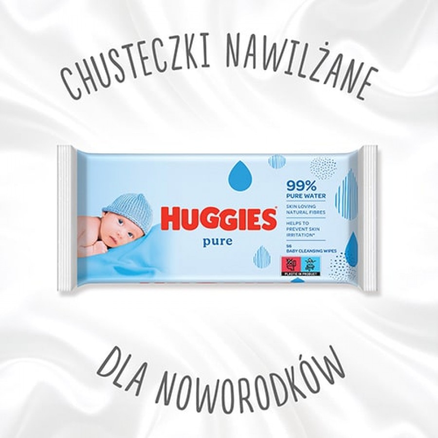 chusteczki nawilżane hugis pure