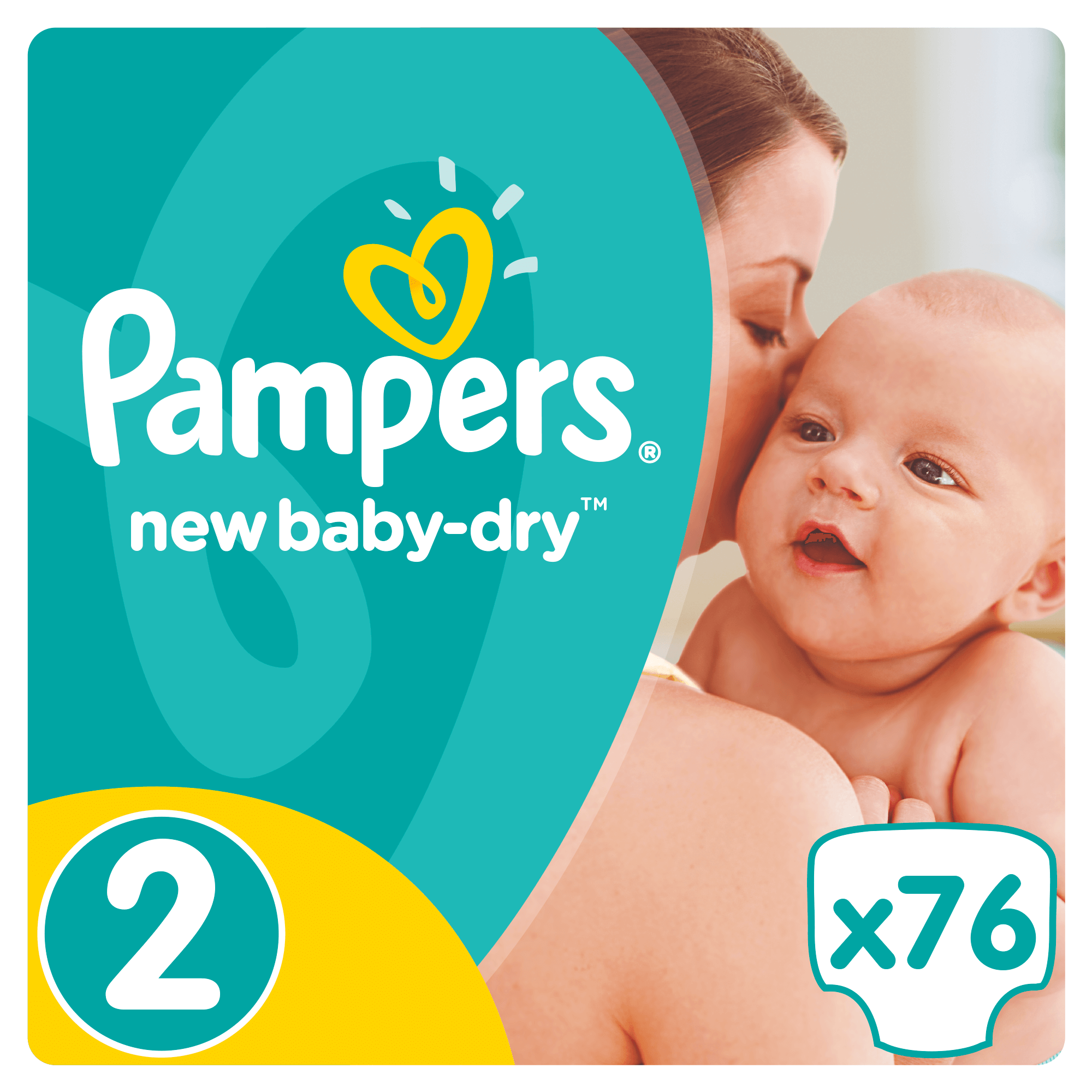 pieluchy pampers new baby dry 2 mini 100szt rosmab