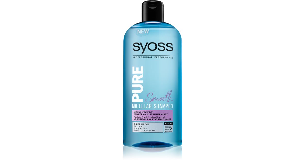 syoss pure smooth szampon