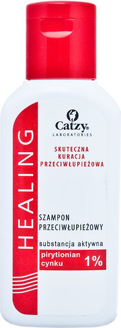 catzy healing shampoo leczniczy szampon przeciwłupieżowy