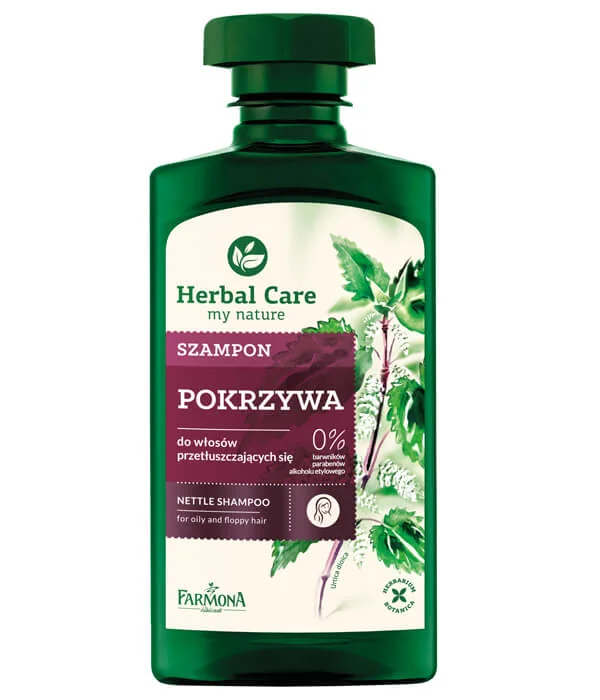 farmona herbal care szampon do włosów przetłuszczających się pokrzywa