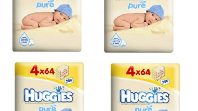 tesco huggies pure wipes