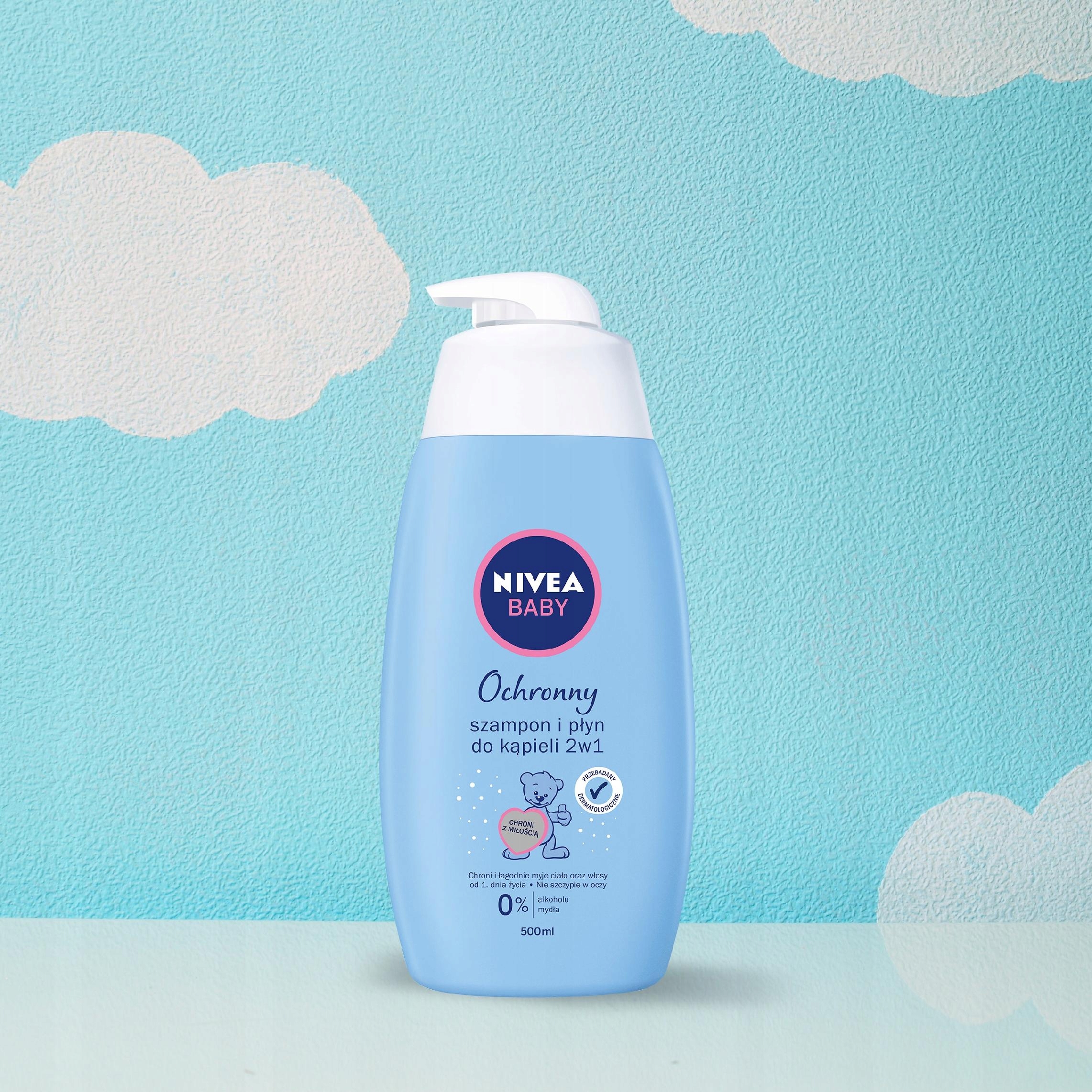 nivea baby szampon i płyn do kąpieli 2w1