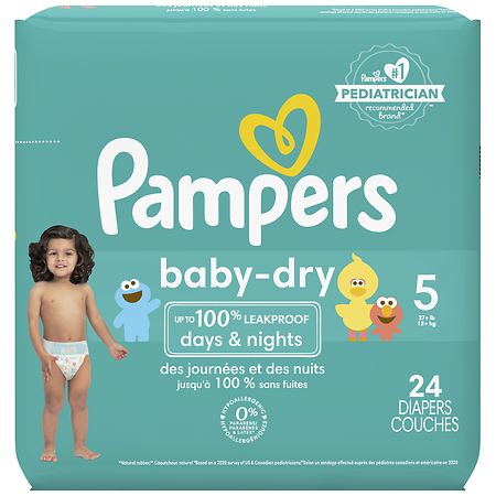 pampers dry