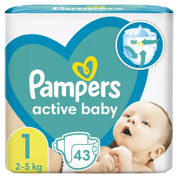 pieluszki newborn pampers 43