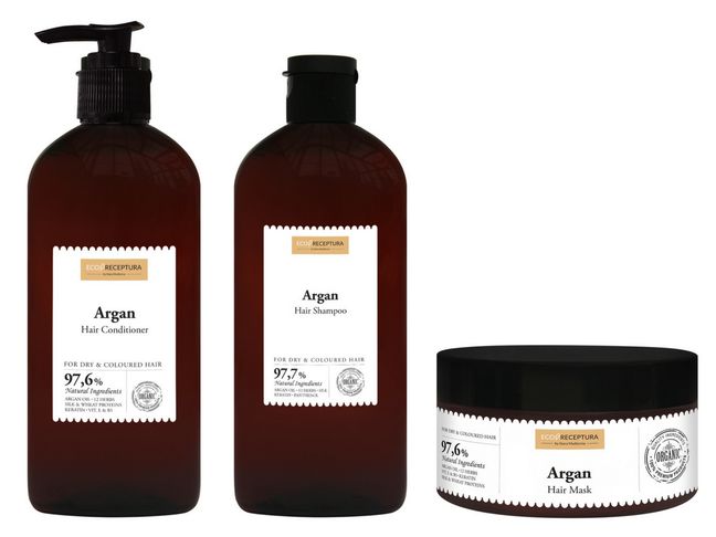 eco receptura argan szampon do włosów