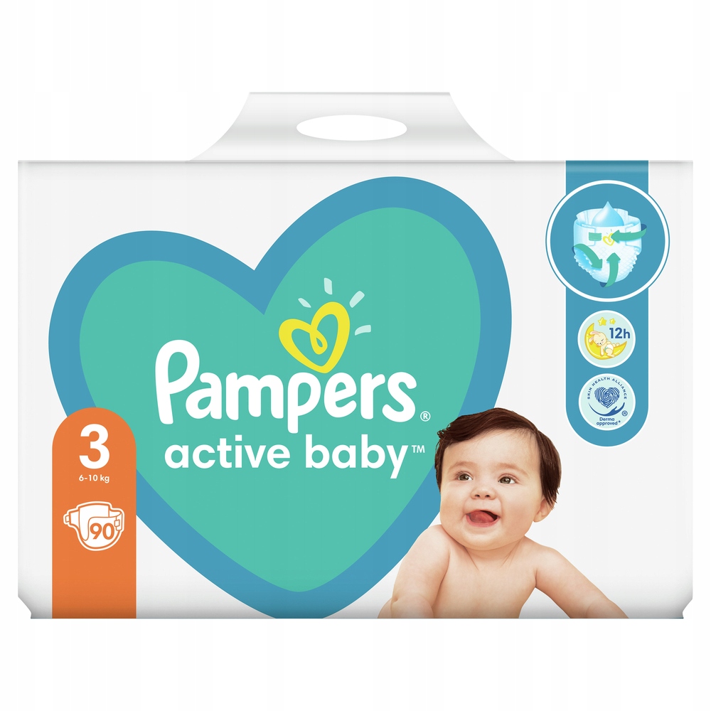 pampers 90 szt