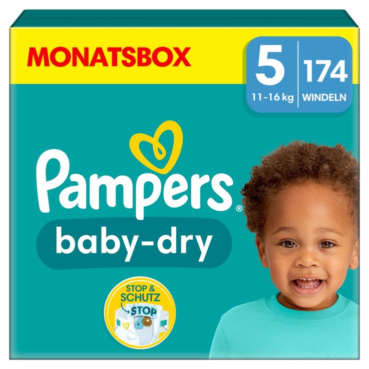 pampers 4 baby dry 174