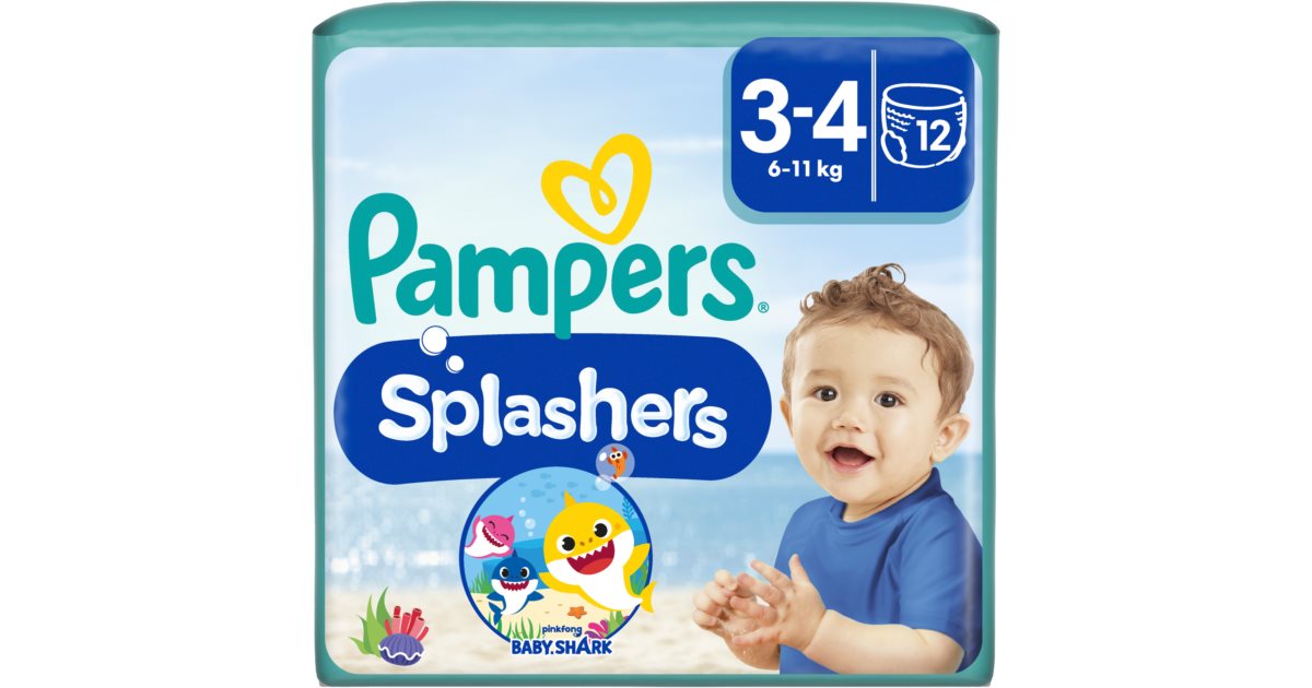 pampers splashers 3-4 ceneo