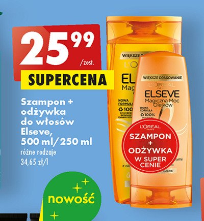 zestaw odżywka i szampon loreal magiczna