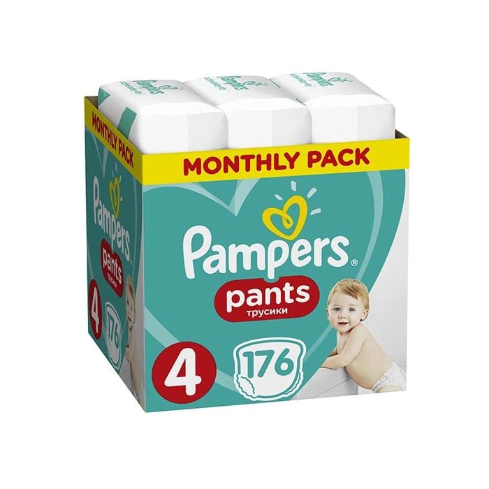 pampers pants 4 176 шт