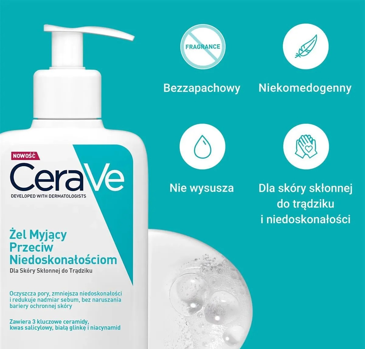 cerave zel oczyszczajacy