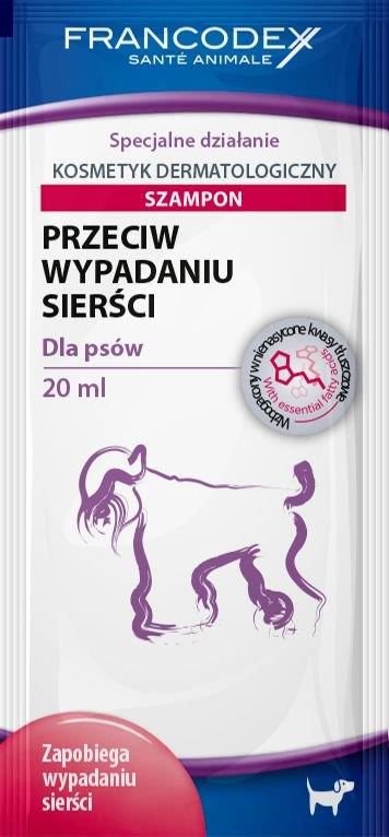 francodex szampon dla psa na wypadanie siersci