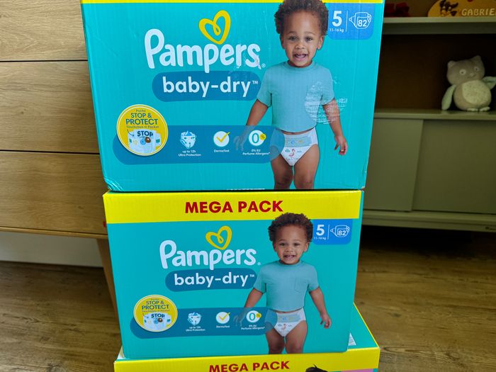 pieluchy pampers5+