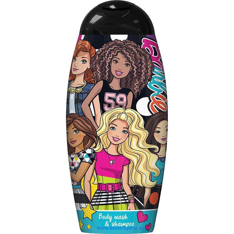 żel i szampon body wash barbie