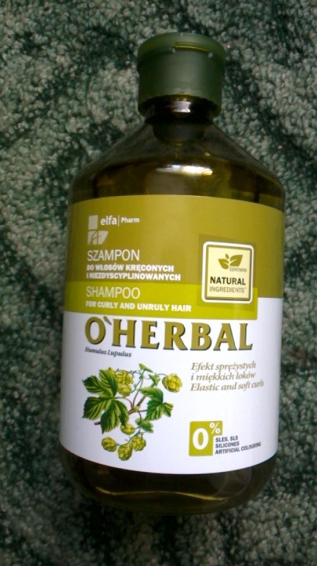 elfa pharm oherbal szampon do włosów kręconych