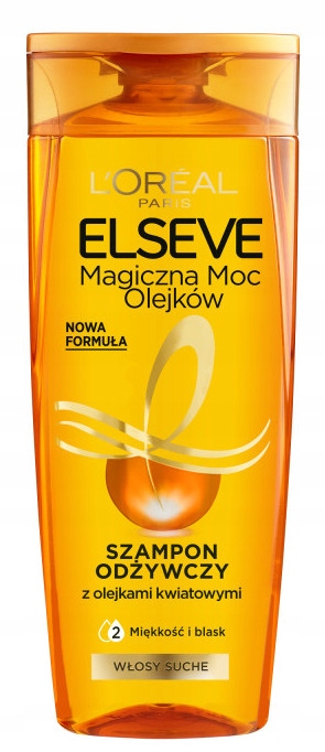 elseve magiczna moc olejków szampon a tluste włosy